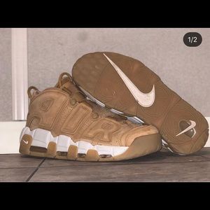 Nike air uptempo “wheat”